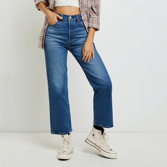 Levi's Denim - LEVI'S RIBCAGE STRAIGHT ANKLE JEANS